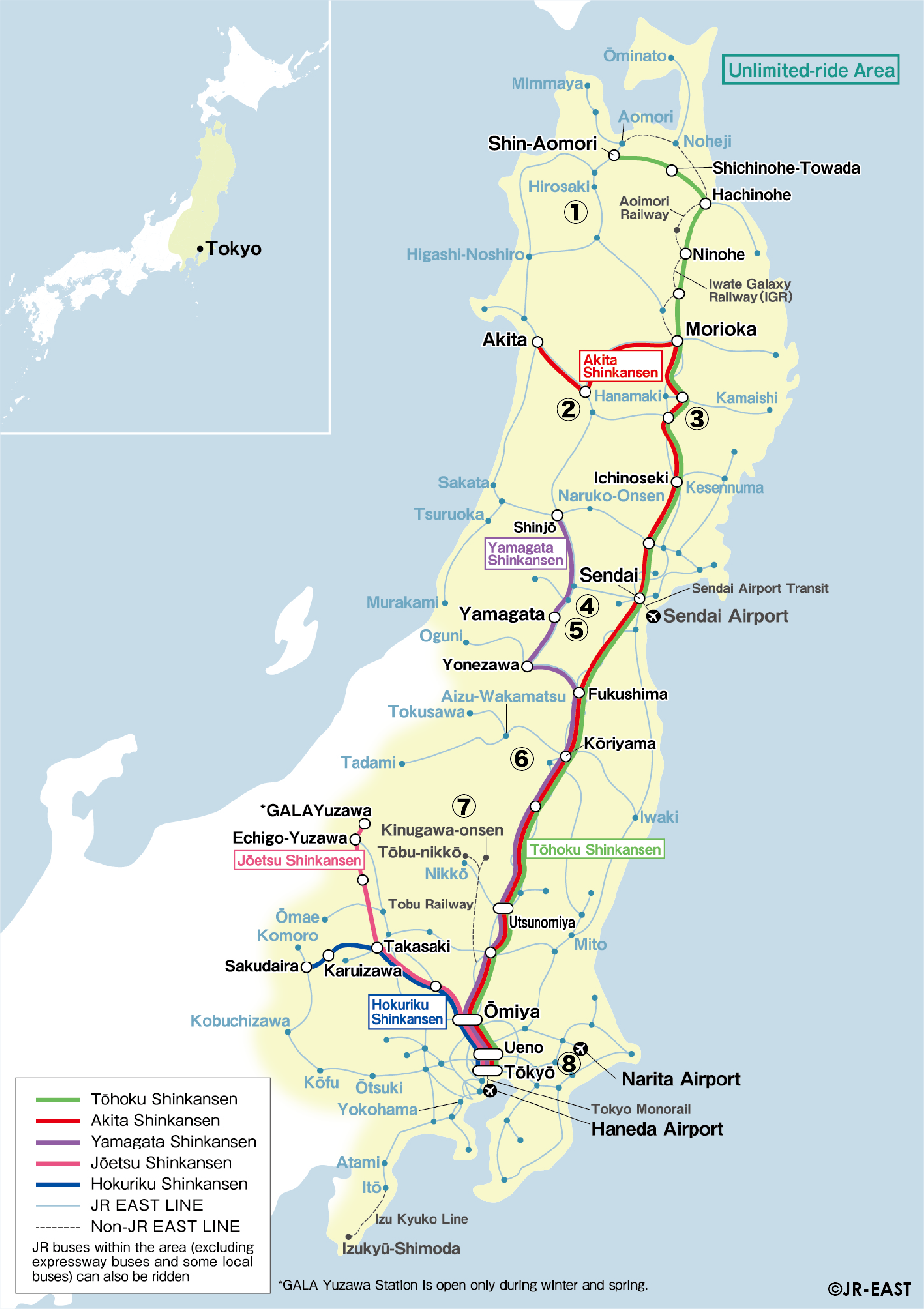 East View Jr East View _ Jr East ポイント – Train & Routes – EHBO