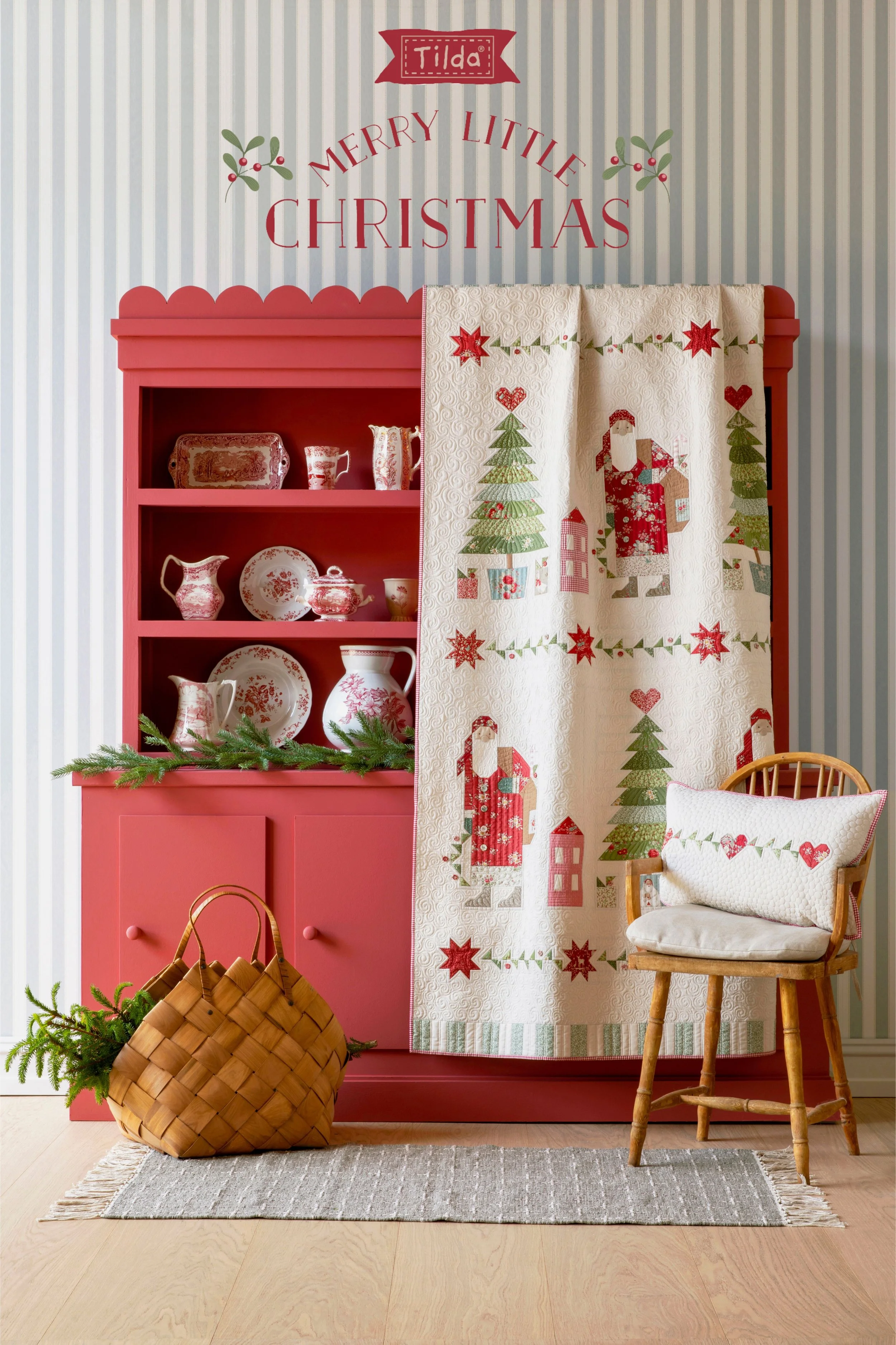 Tilda Merry Little Christmas quilt and sewing projects