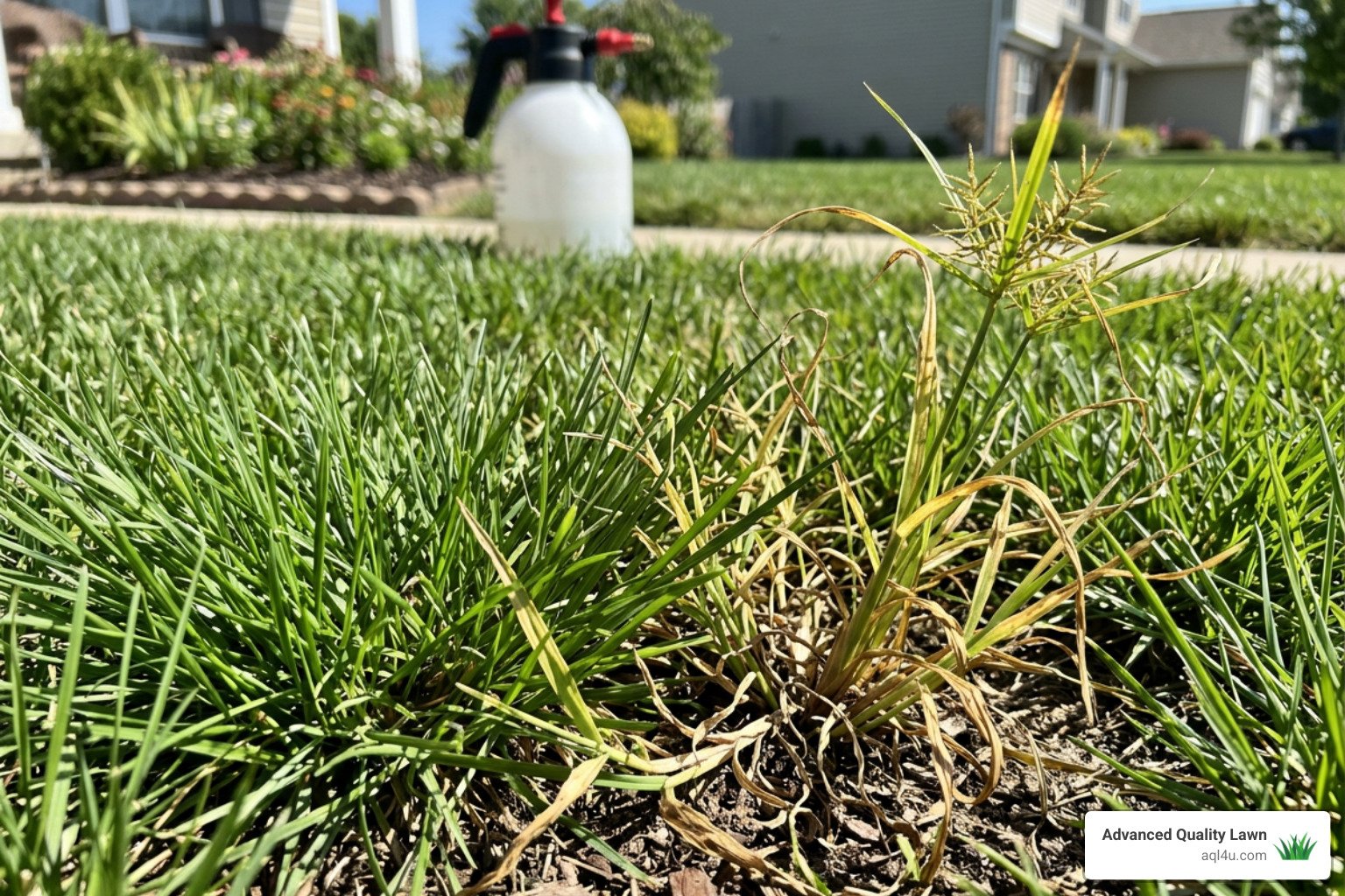 One Spray to Rule Them All and Kill Your Crabgrass and Nutsedge