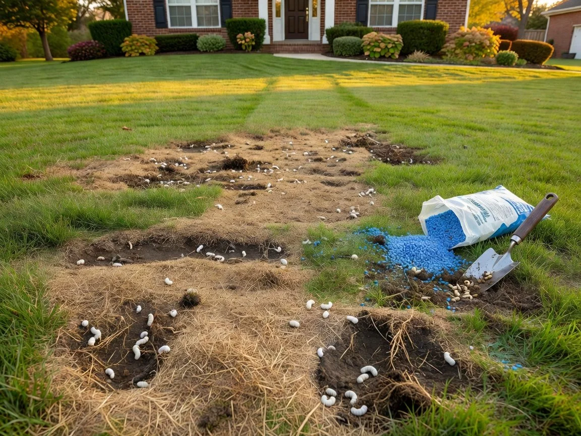 The Huge Mistake People Make Killing Grubs in the Fall