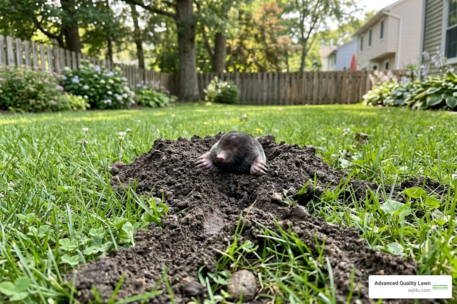 How to Plunge Your Way to a Mole-Free Yard