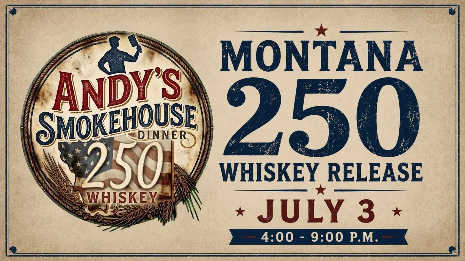 Whistling Andy Releases “Montana’s 250 Whiskey”