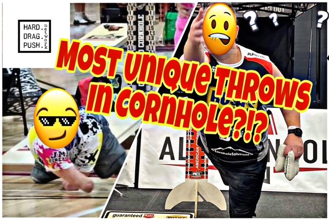 Most Unique Throws in Cornhole