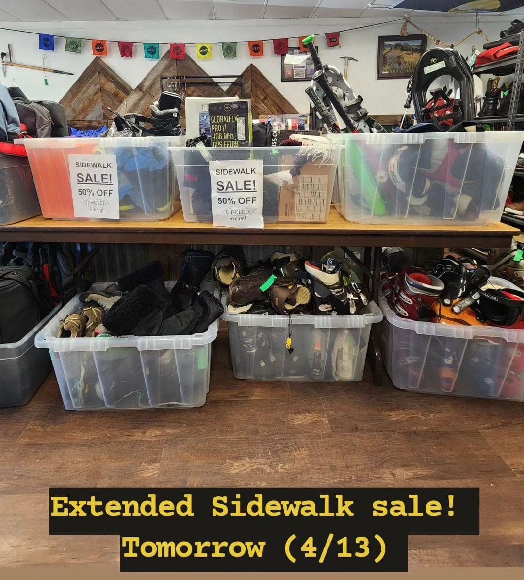 The wind was so strong last week it blew our sale into this weekend! Last chance to get 50% off all circled prices.

#fortcollins #fortcollinscolorado #lovelandcolorado #windsorcolorado #noco #csu #coloradostateuniversity #consignment #smallbusiness 