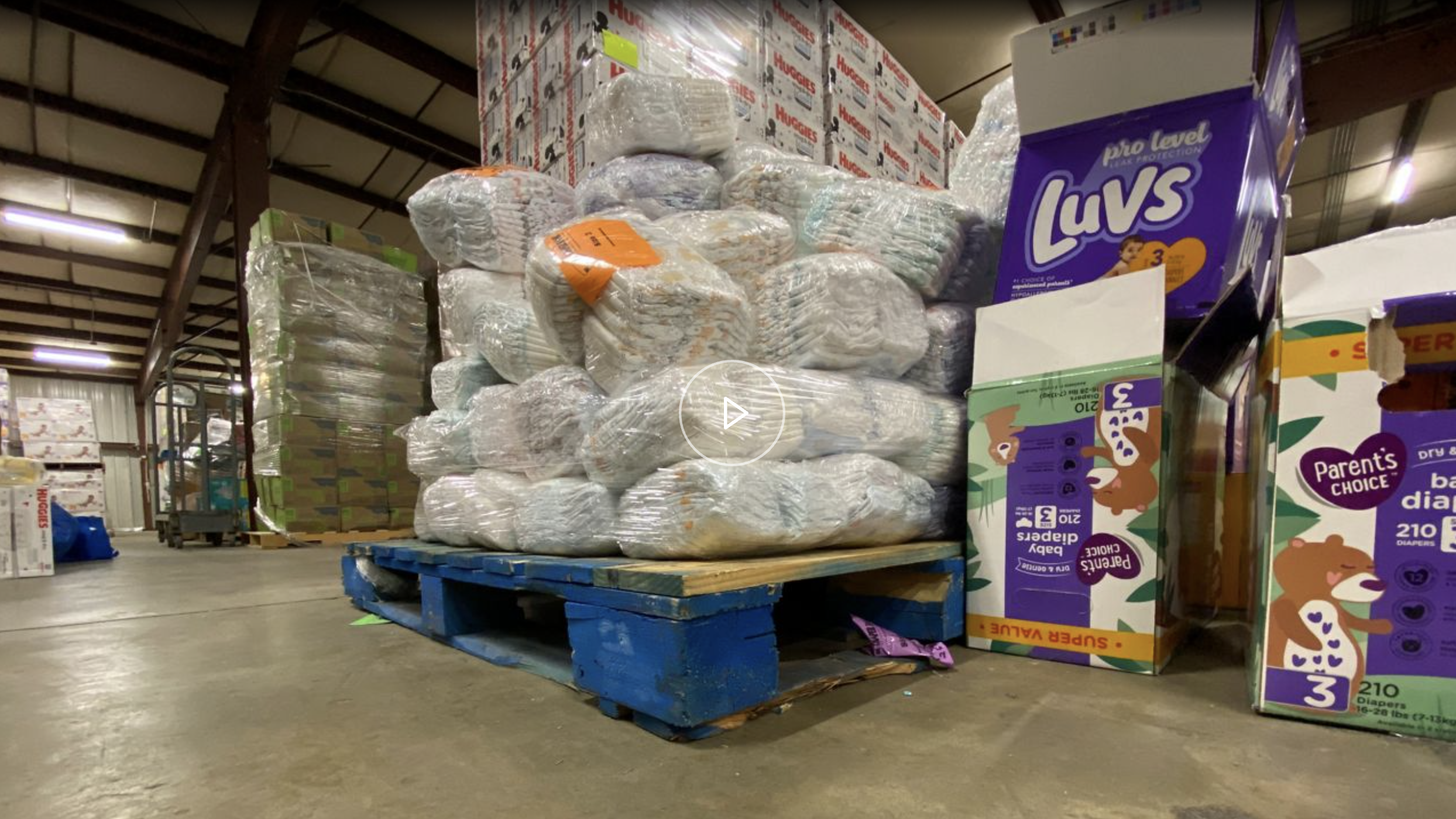 North Carolina diaper bank offers help to struggling families