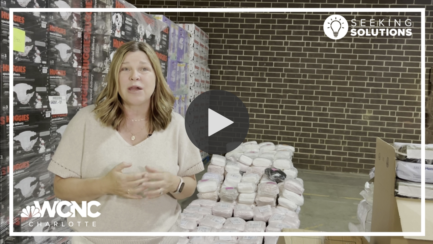 NC nonprofit working to ease the financial burden of diapers, hygiene products for families in the Charlotte area