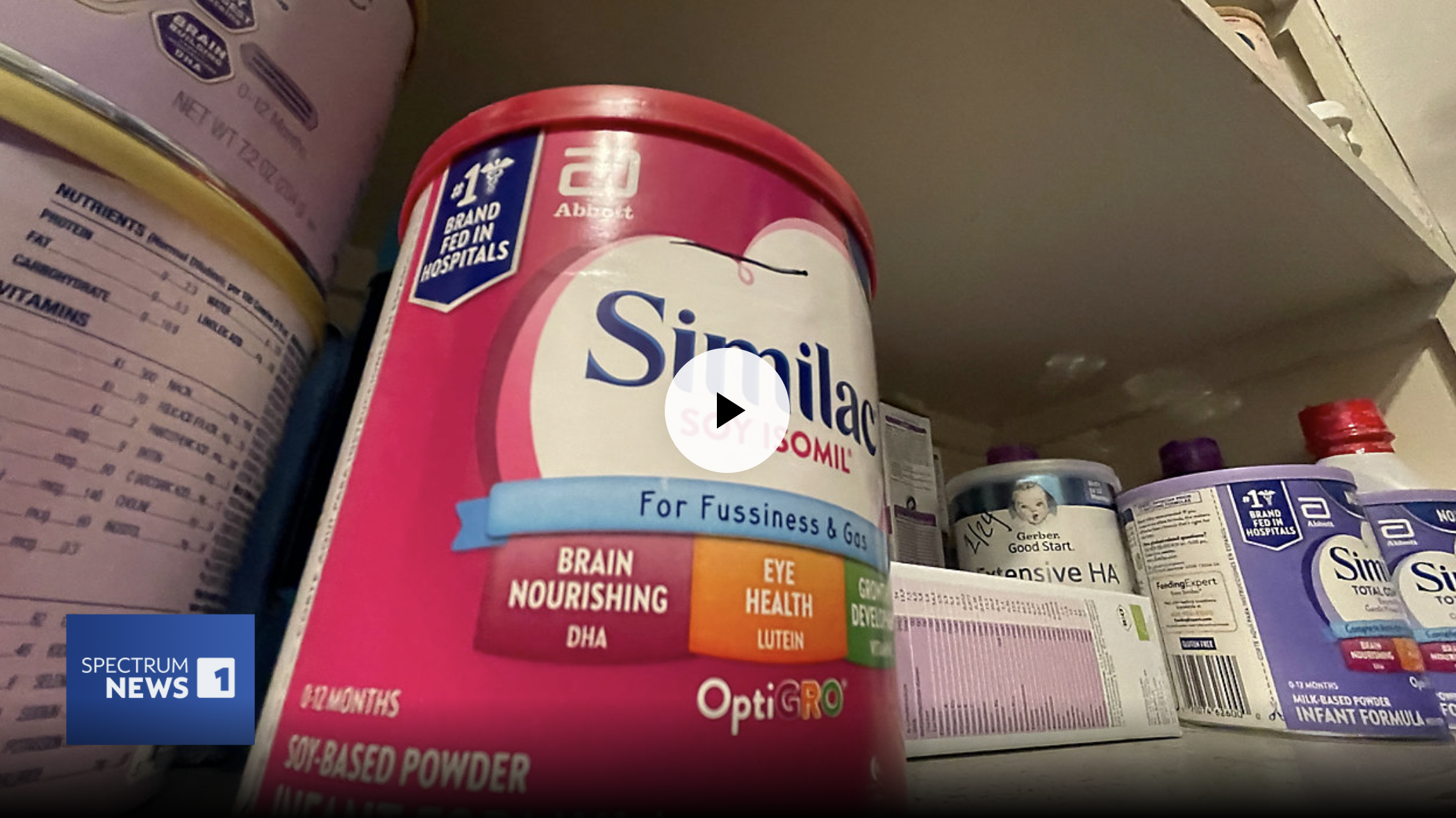 Baby food and formula have one of the highest inflation increases, according to consumer report