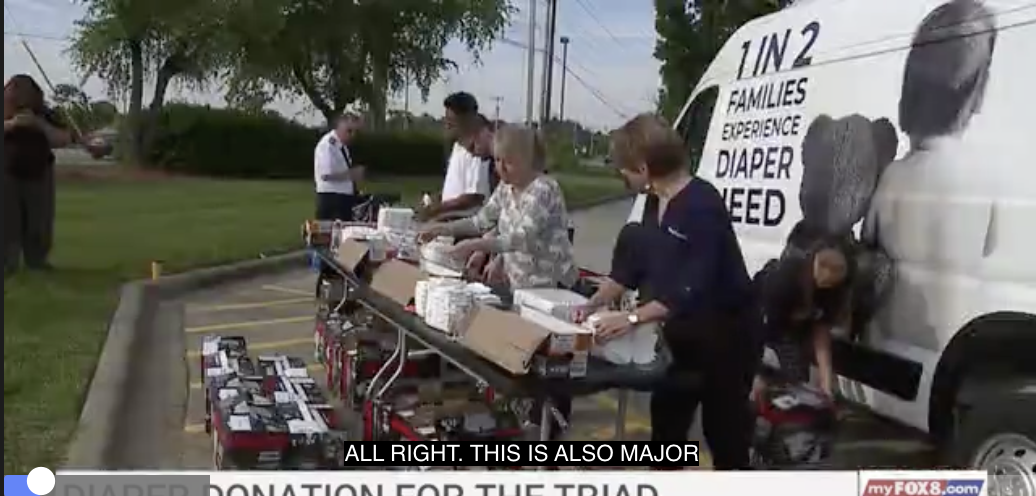 North Carolina woman who launched diaper bank reaches out for donations