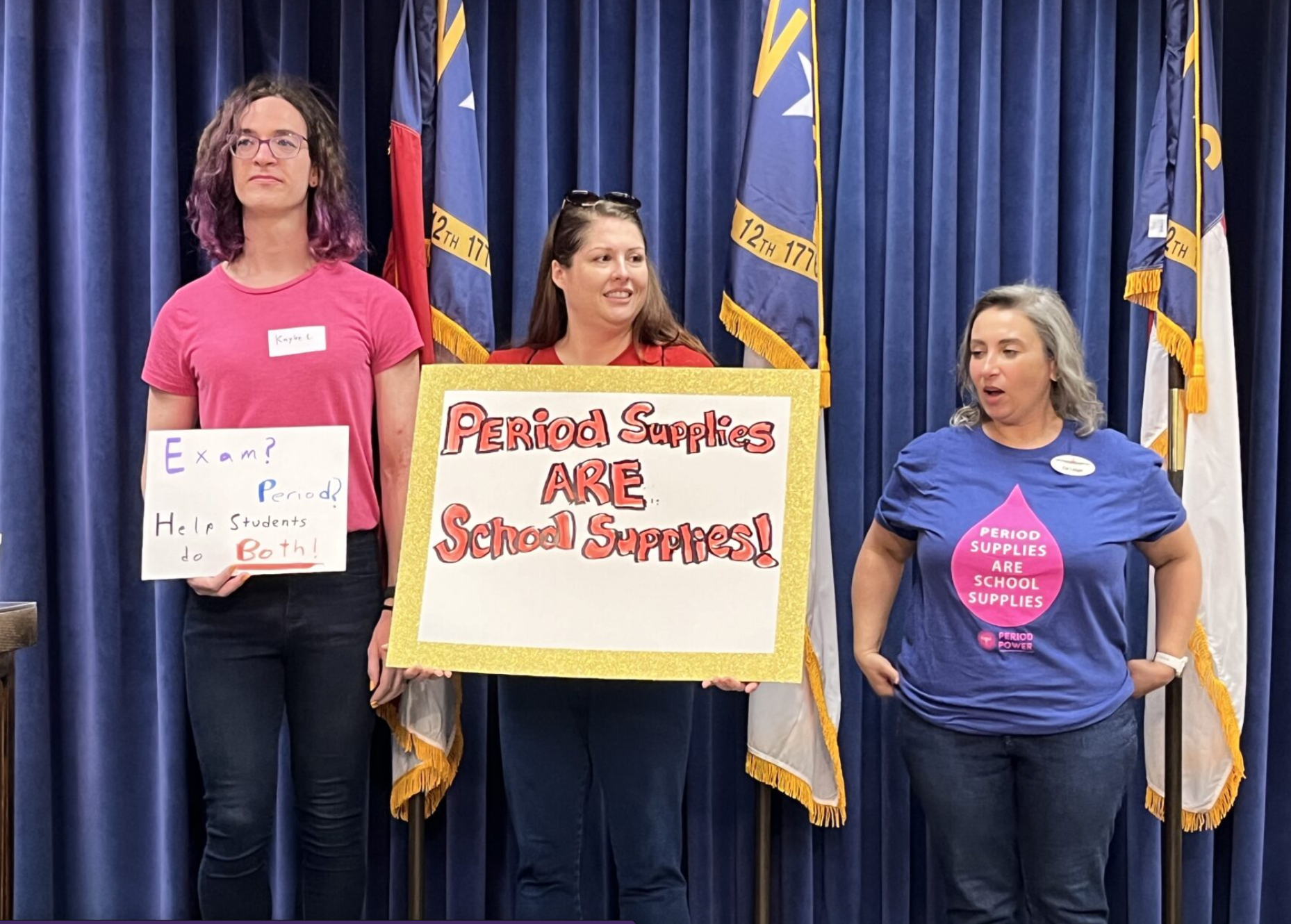 Period supplies in schools are critical to education and health, schools and advocates say