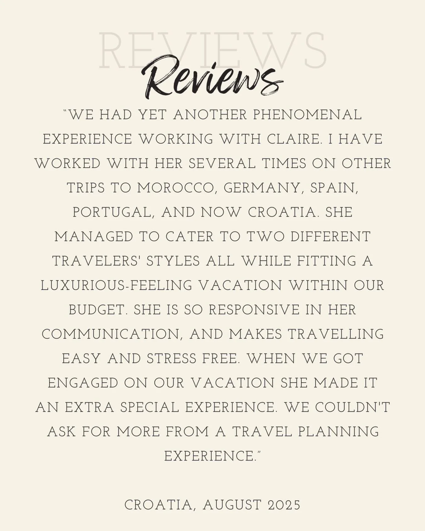 Staunch supporters of the trip-to-engagement pipeline 💍😘
-
-
#duendetravels #travelwithduende #virtuosotraveladvisor #boutiquetravelagency