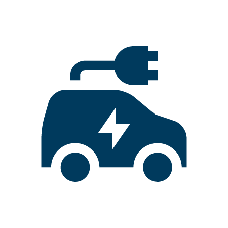 EV charging icon
