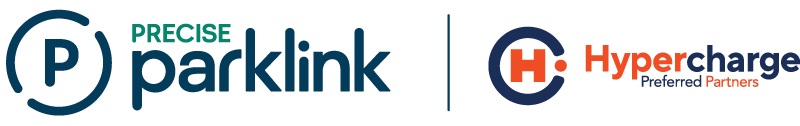 Precise Parklink and Hypercharge partner logos