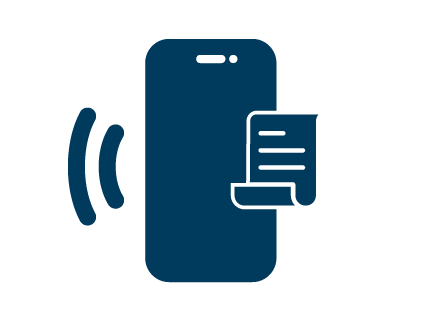 Mobile access permit icon