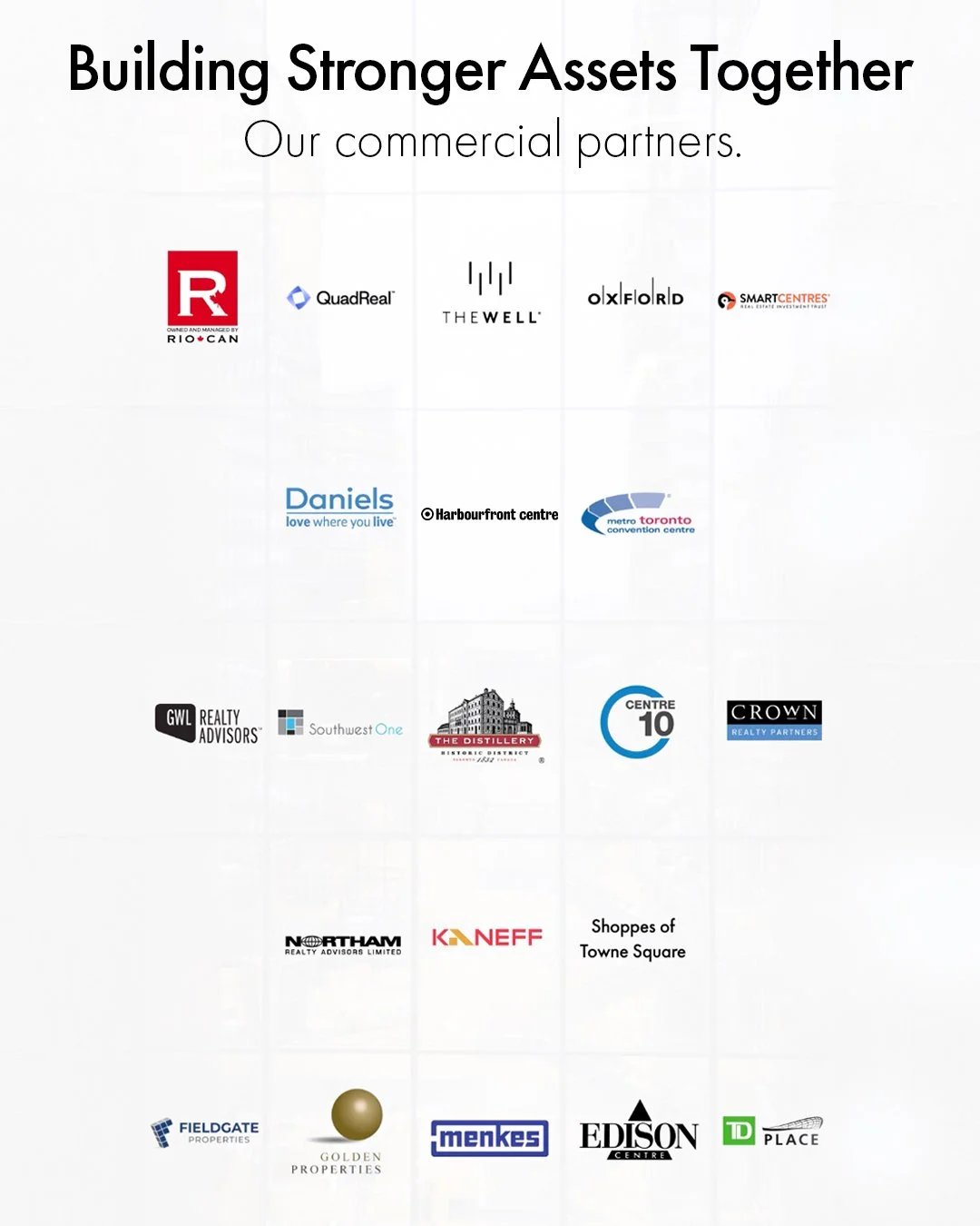 Our CRE Partners Across Canada | Precise ParkLink