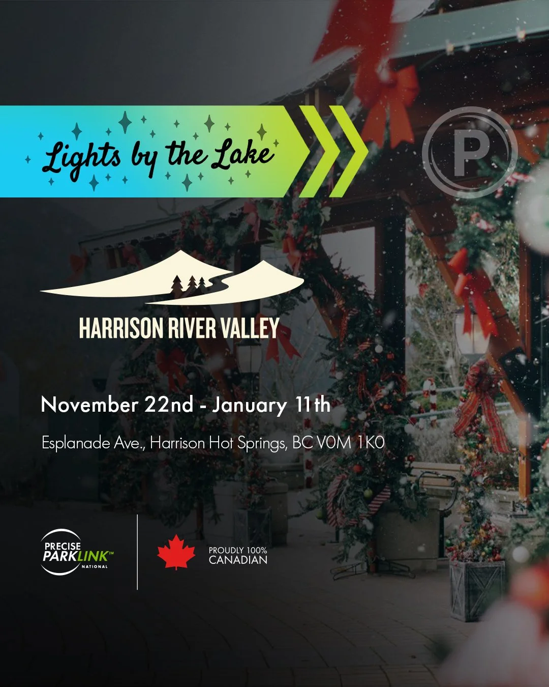 Lights by The Lake, BC | Find Parking