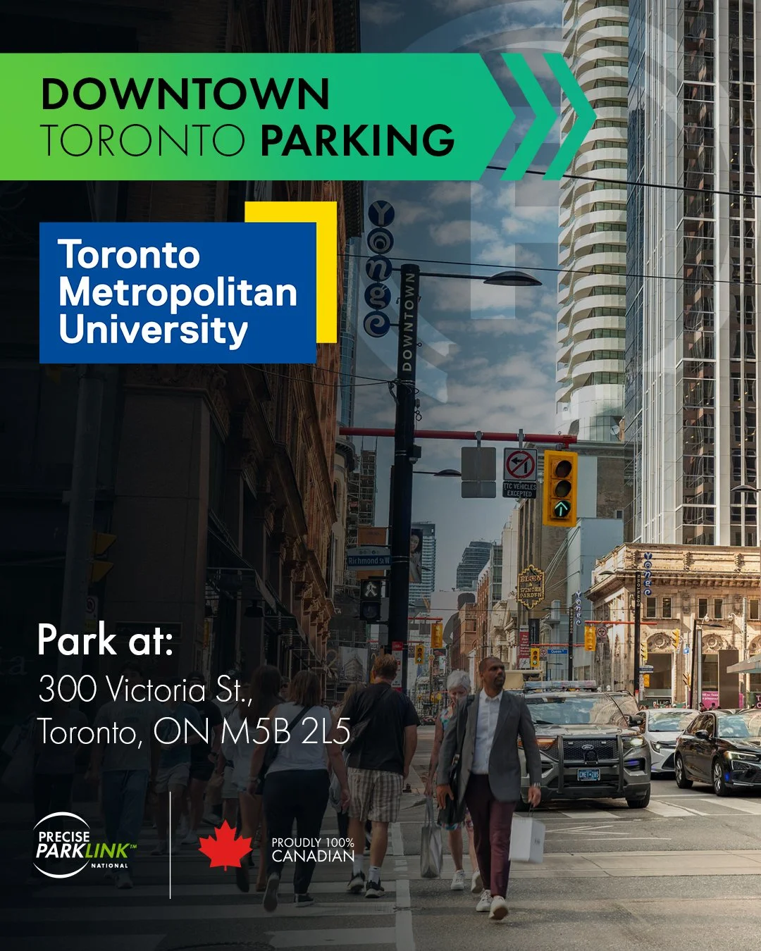 Toronto Metropolitan University Parking | Find Parking