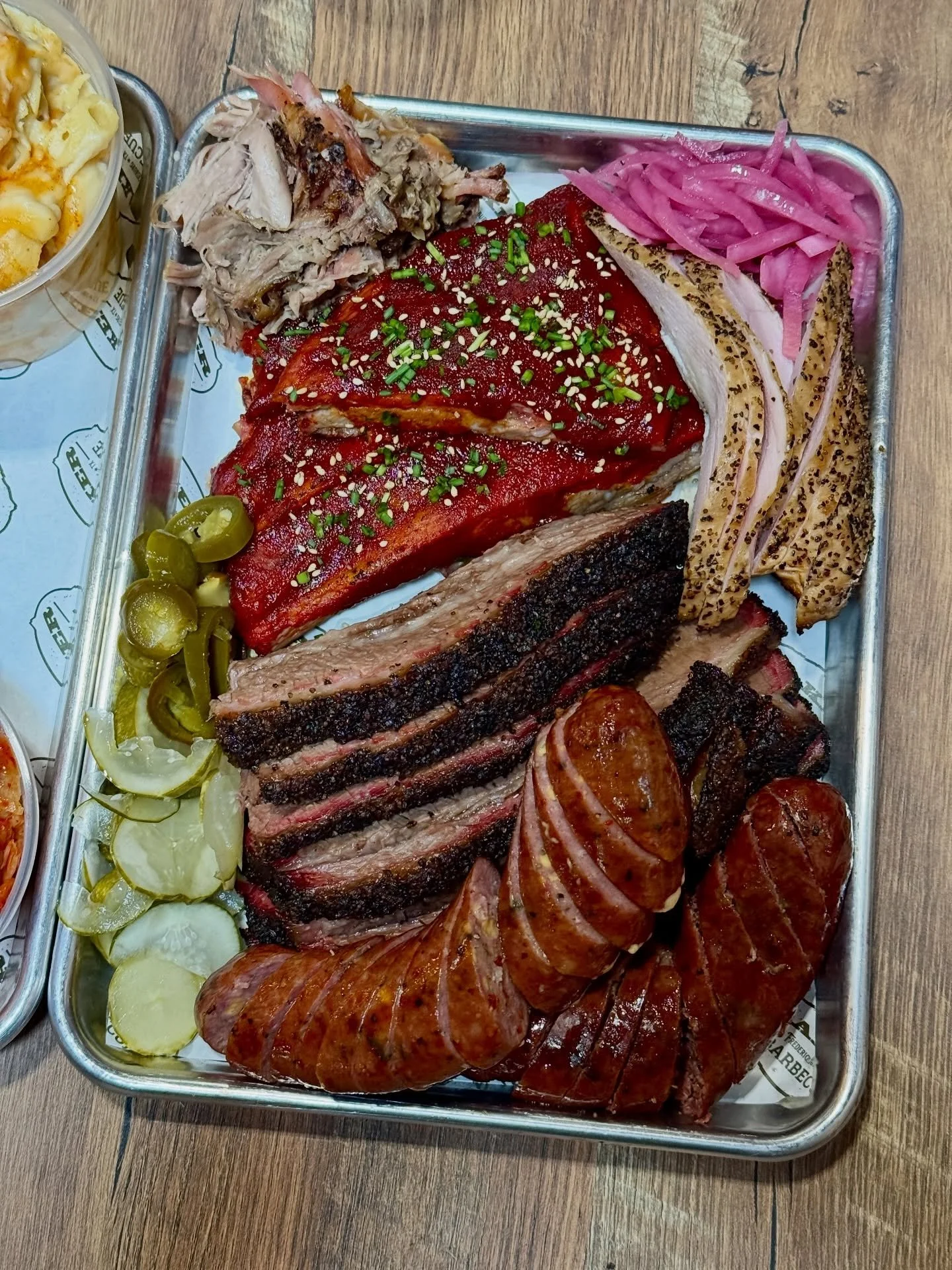 The Best Things I Ate in February

A platter of amazingness @eakerbarbecue, where Korean influences play with Hill Country classics.

Veggie combo with tibs @beteseb1. 

Yellowfin crudo with Lucy Rose apples and chile crunch oil @fiolamaredc by @fabi