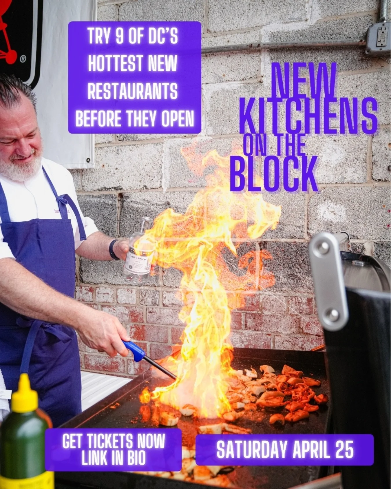 New Kitchens On The Block returns to Mess Hall on Saturday, April 25!

The twelfth edition of long-running food festival offers a onetime-only opportunity to&nbsp;savor signature dishes and drinks from 9 of DC&rsquo;s most hyped new restaurants by th