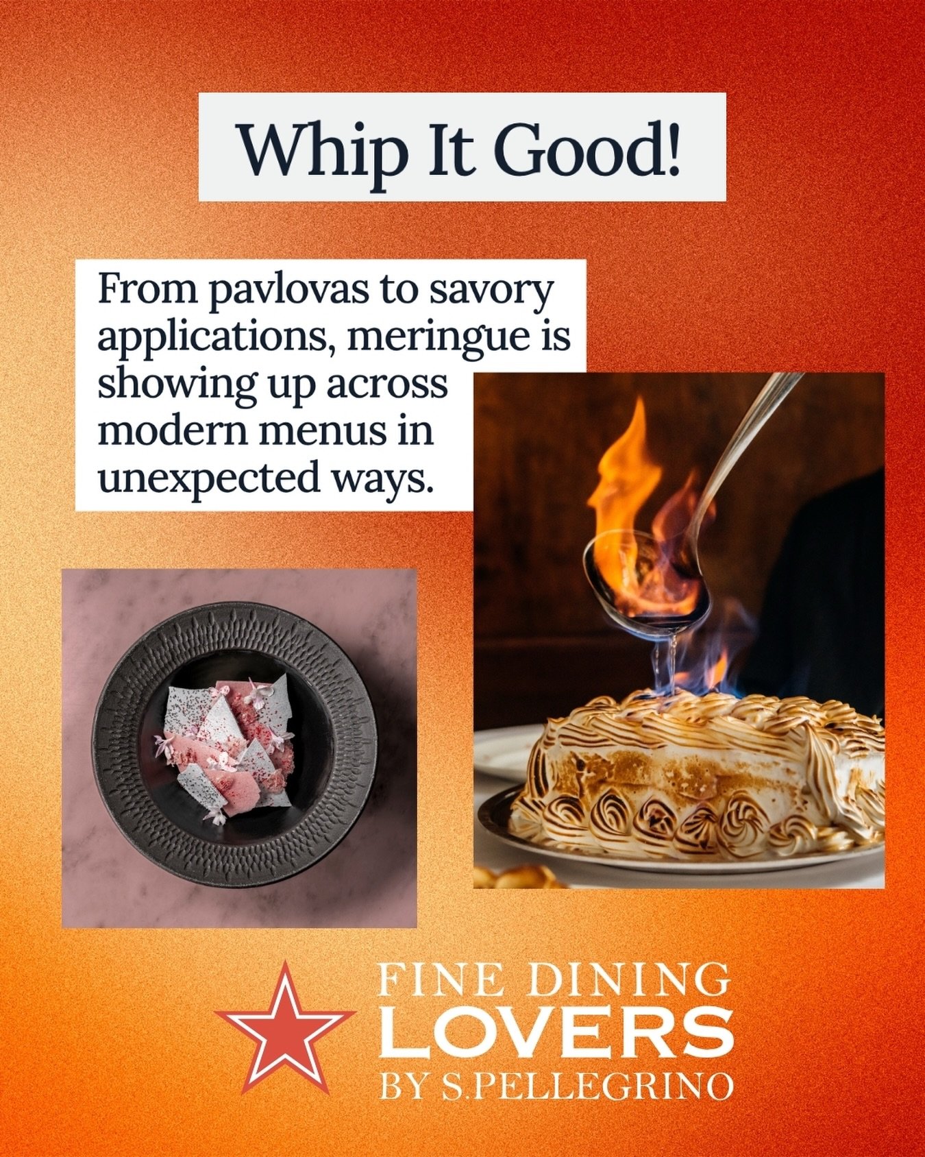 Meringue was whipped up back in the 17th century, but it is peaking in the 21st. Created by vigorously whisking egg whites and sugar, and sometimes an acidic element or a binding agent, it comes in three variations: Swiss, French, and Italian, each i