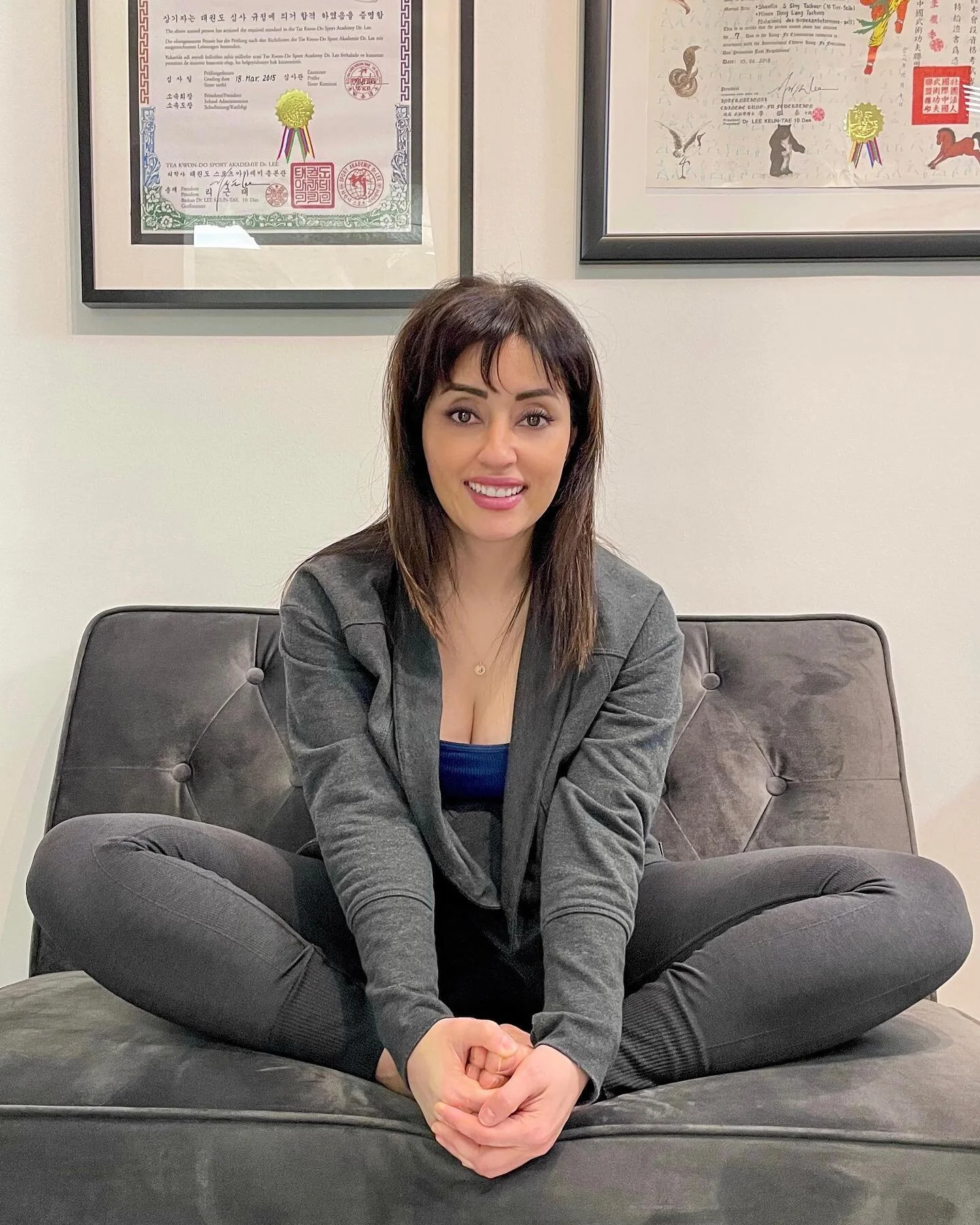 Bound Angle Pose in Tae Kwon Do and martial arts or Baddha Konasana in Sanskrit works to open the deepest part of the hip muscles. It is common stretching exercise in martial arts and yoga. After my hip surgery, this pose has helped my progress treme