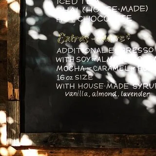 Coffee Shops in the Spring