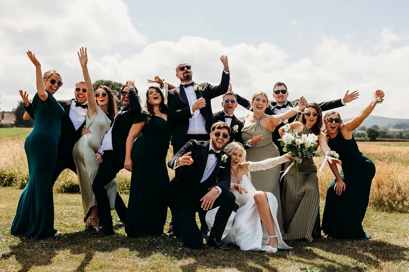 Quantock Lakes wedding photography