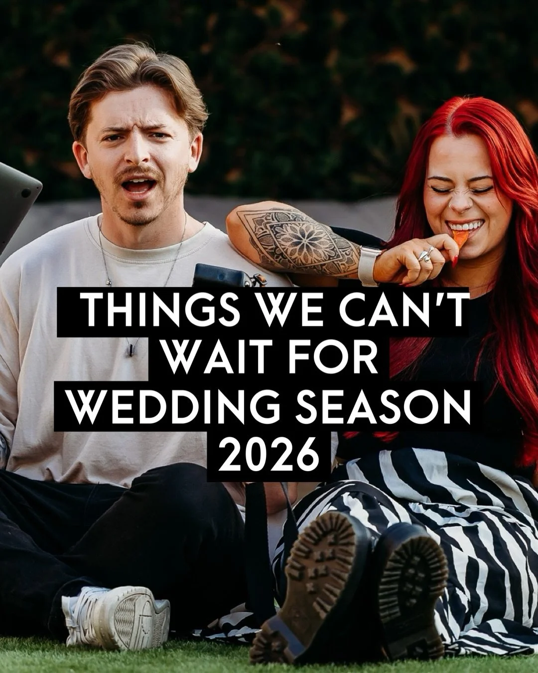 we&rsquo;ve missed this

the chaos 
the noise 
the dance floors that get out of hand 
the snacks that save the day 
and just hanging out with our couples like we&rsquo;ve known them forever 

wedding season 2026&hellip; we are so ready!

if you want 