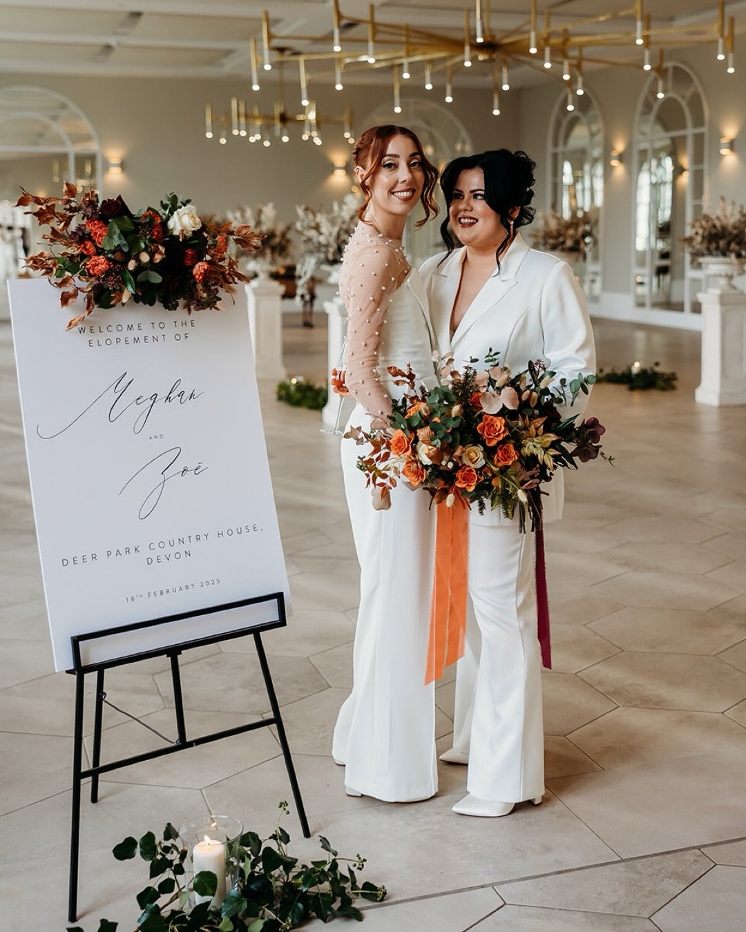 A whole year already. Mad.

At Deer Park Country House, Meghan &amp; Zoe, just the two of them, keeping it simple and completely their own.

We will always remember just hanging out with these two all day, eating canap&eacute;s and taking photos whil