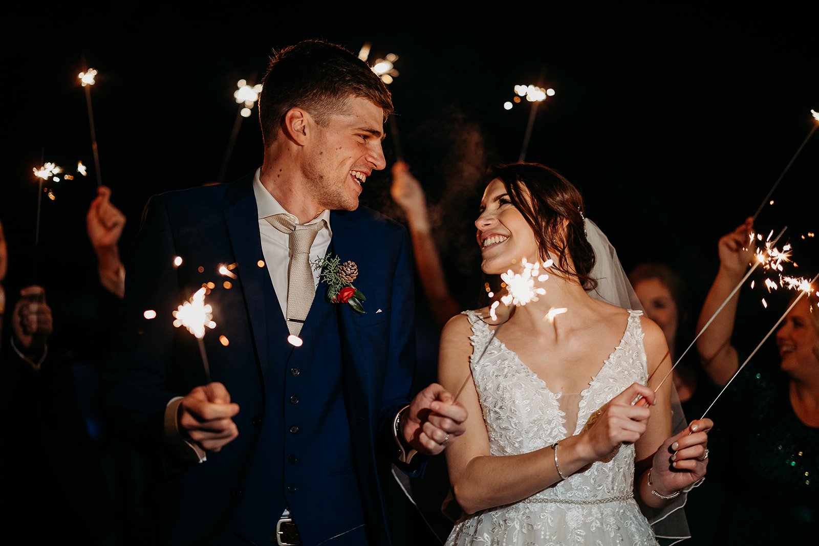 sparklers at Quantock Lakes