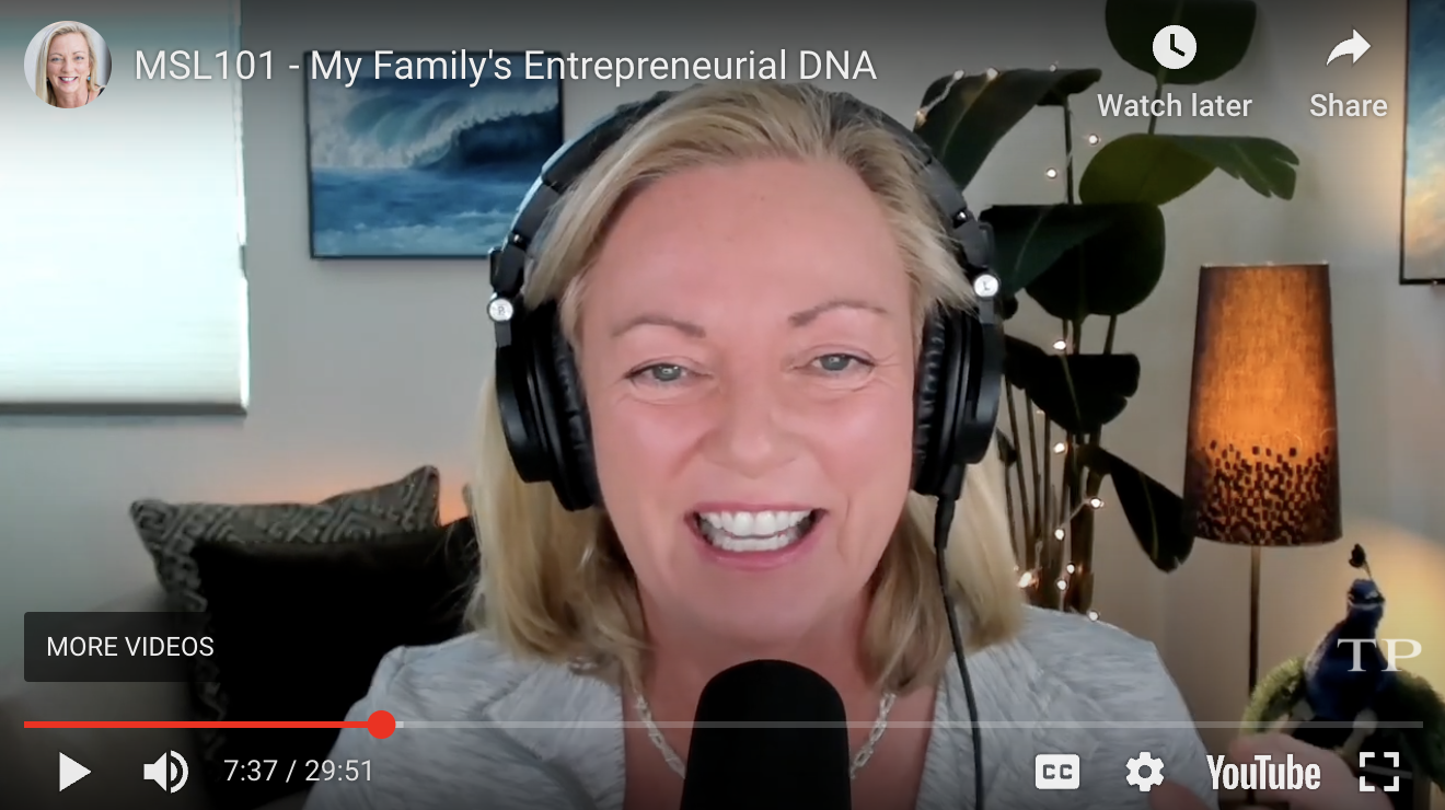 101: My Family’s Entrepreneurial DNA episode artwork