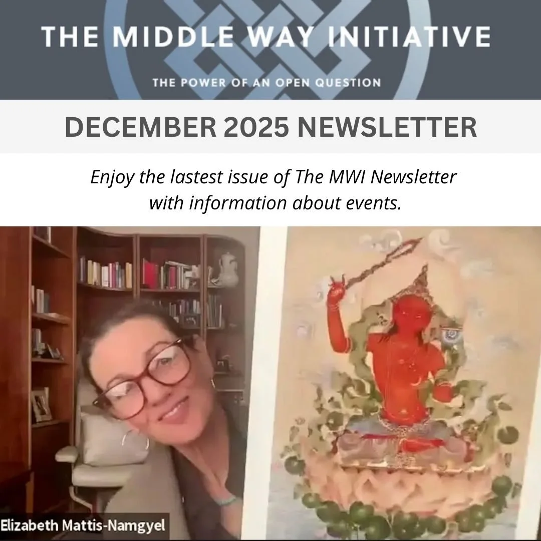 The Middle Way Initiative Newsletter: December 2025
