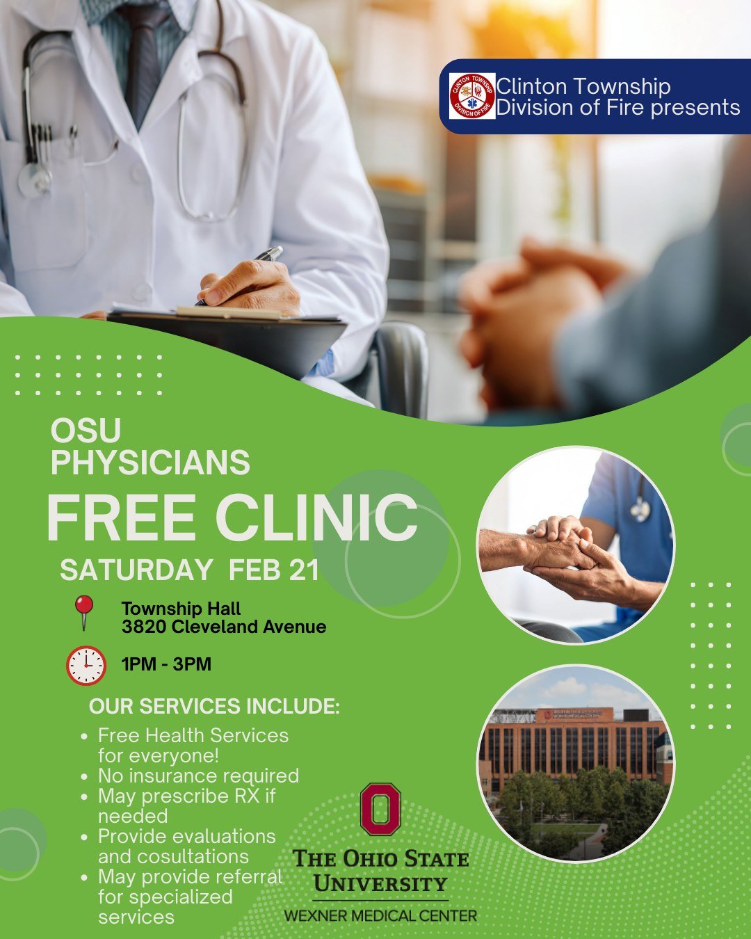 February 21st, 2026: OSU Physicians Free Clinic
