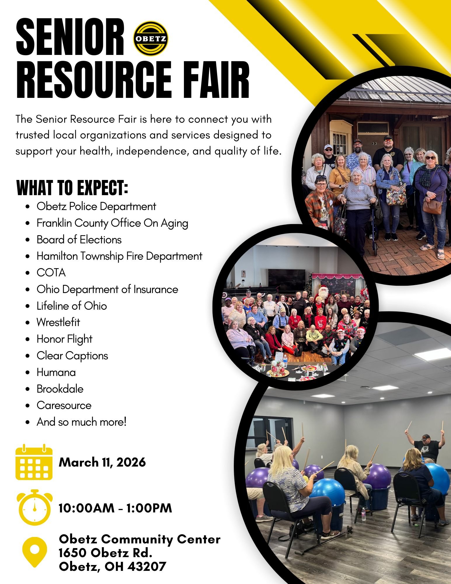 March 11th, 2026: Senior Resource Fair