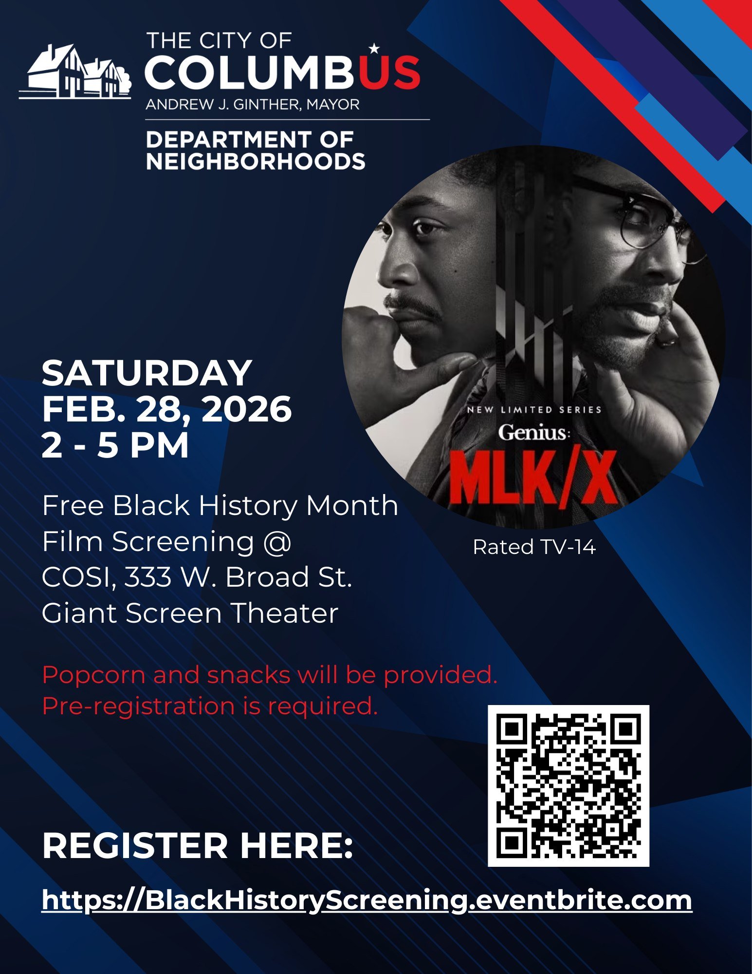 February 28th, 2026: Free Black History Month Film Screening