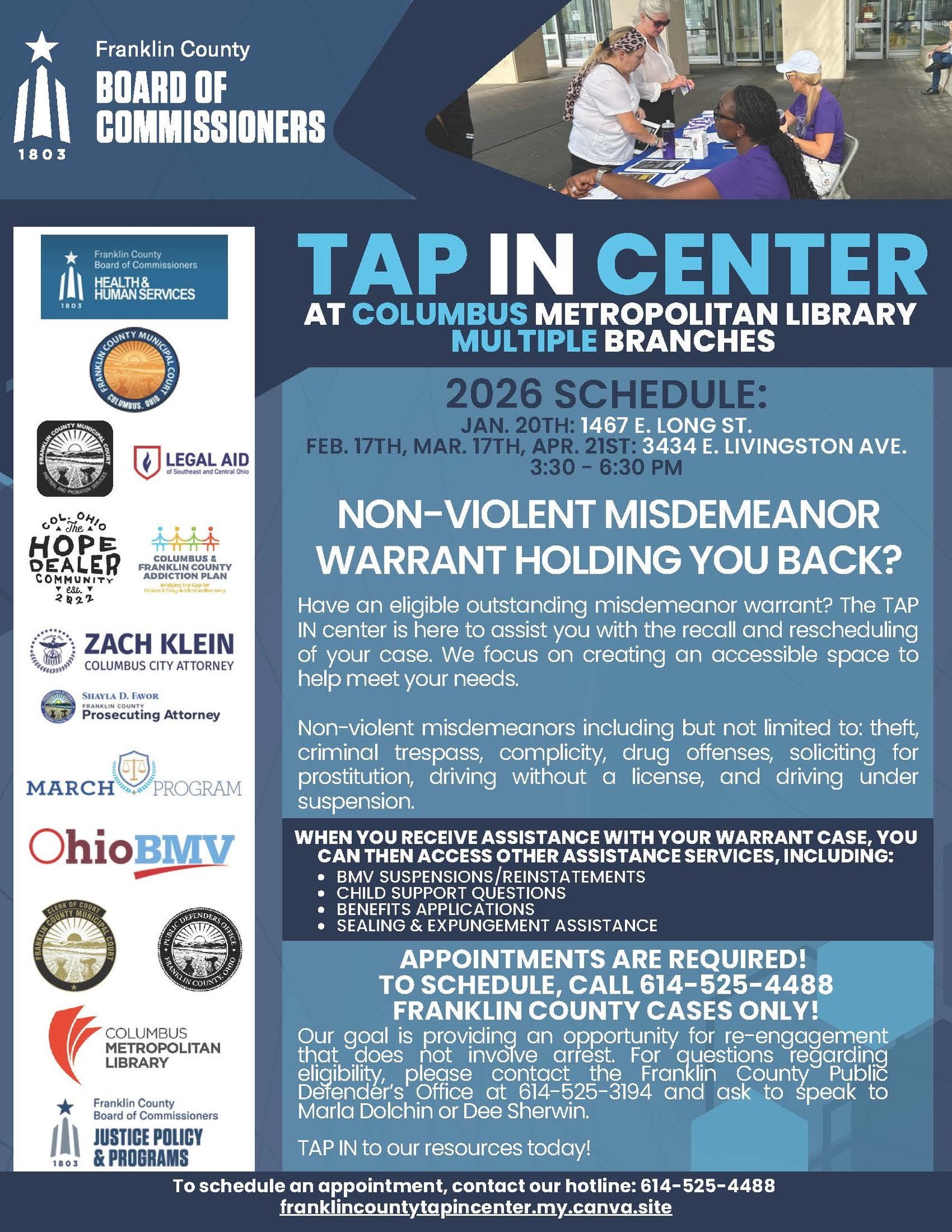 February 17th, 2026: Tap In Center