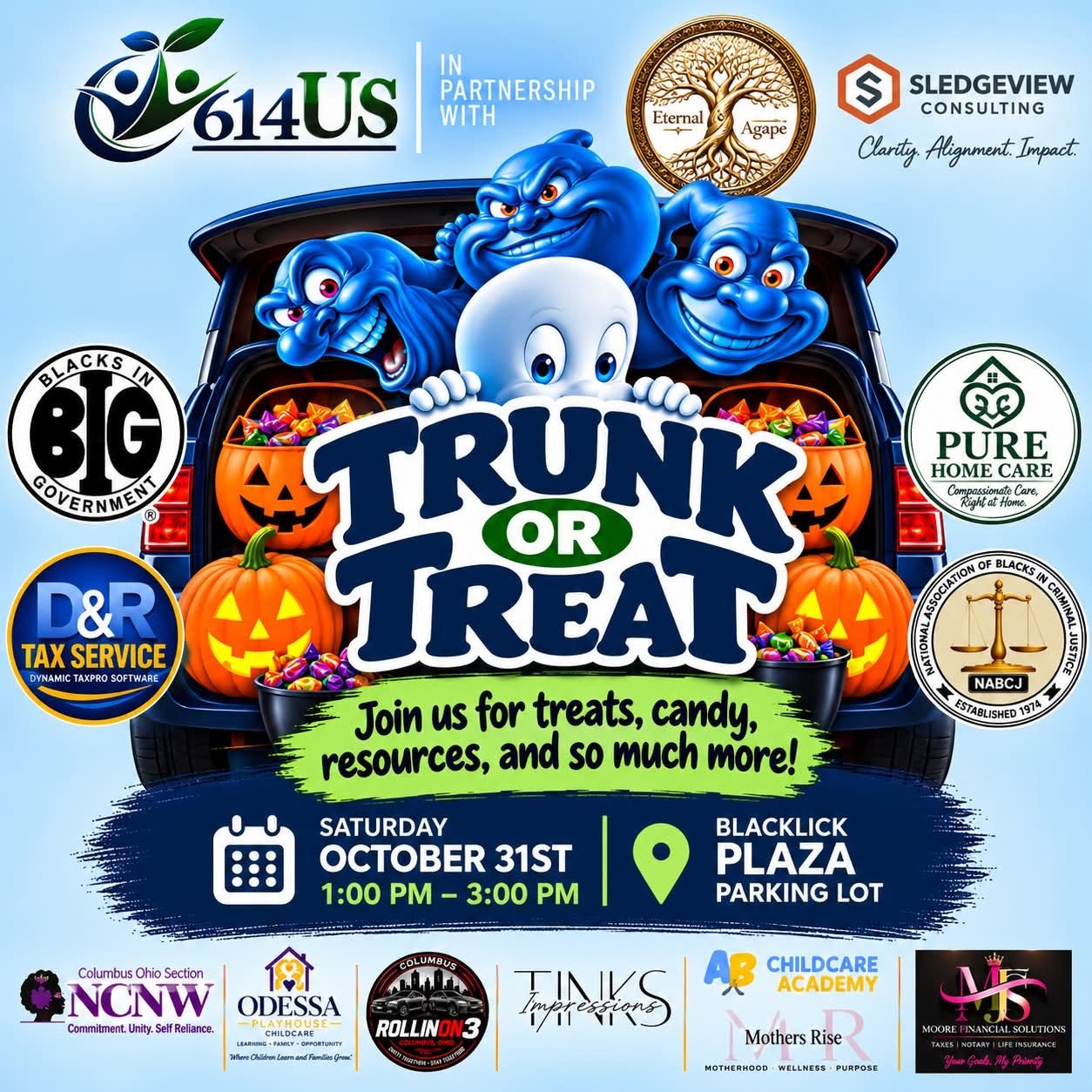 October 31st, 2026: 614US Trunk or Treat