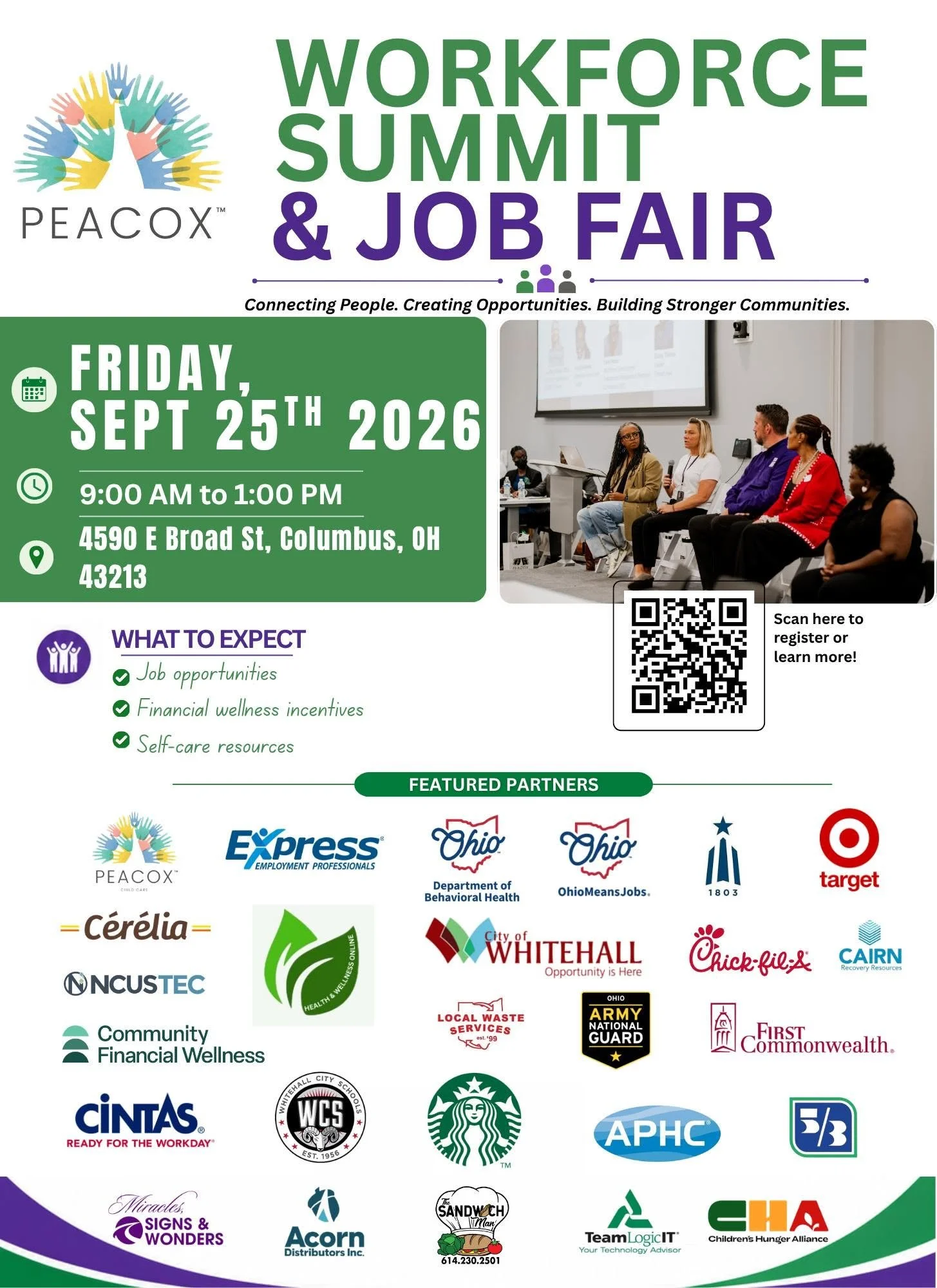 September 25th, 2026: Workforce Summit &amp; Job Fair