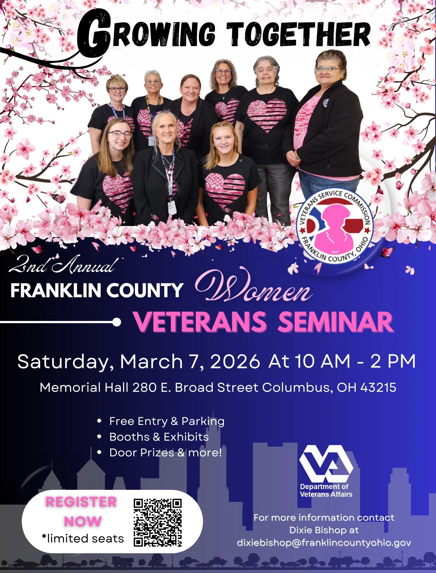 March 7th, 2026: Franklin County Women Veterans Seminar