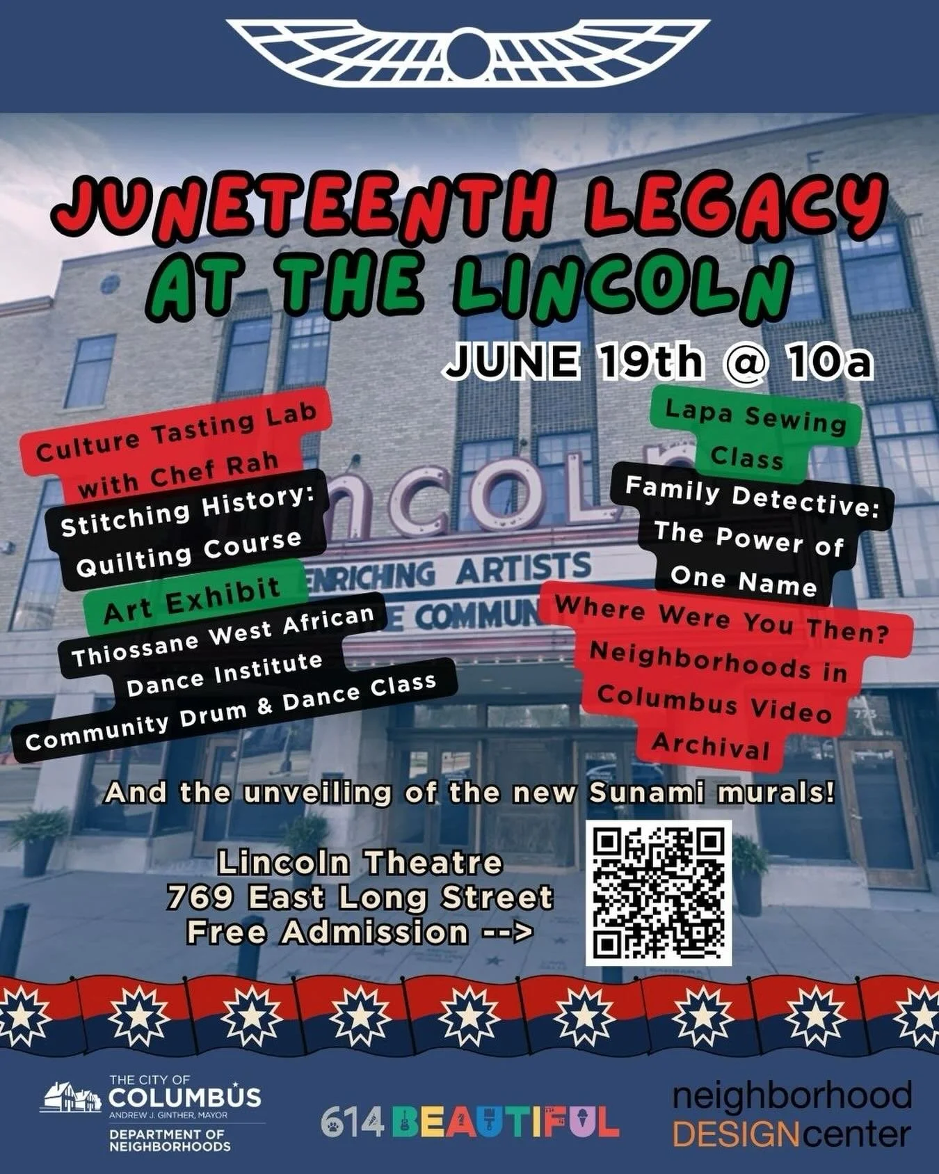 June 19th, 2026: Juneteenth Legacy at the Lincoln