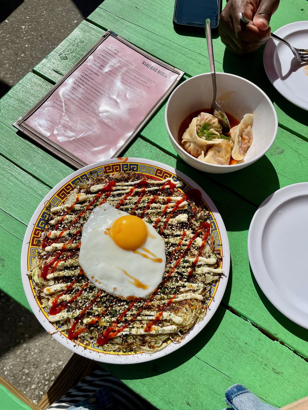 Okonomiyaki at Xiao Bao Biscuit