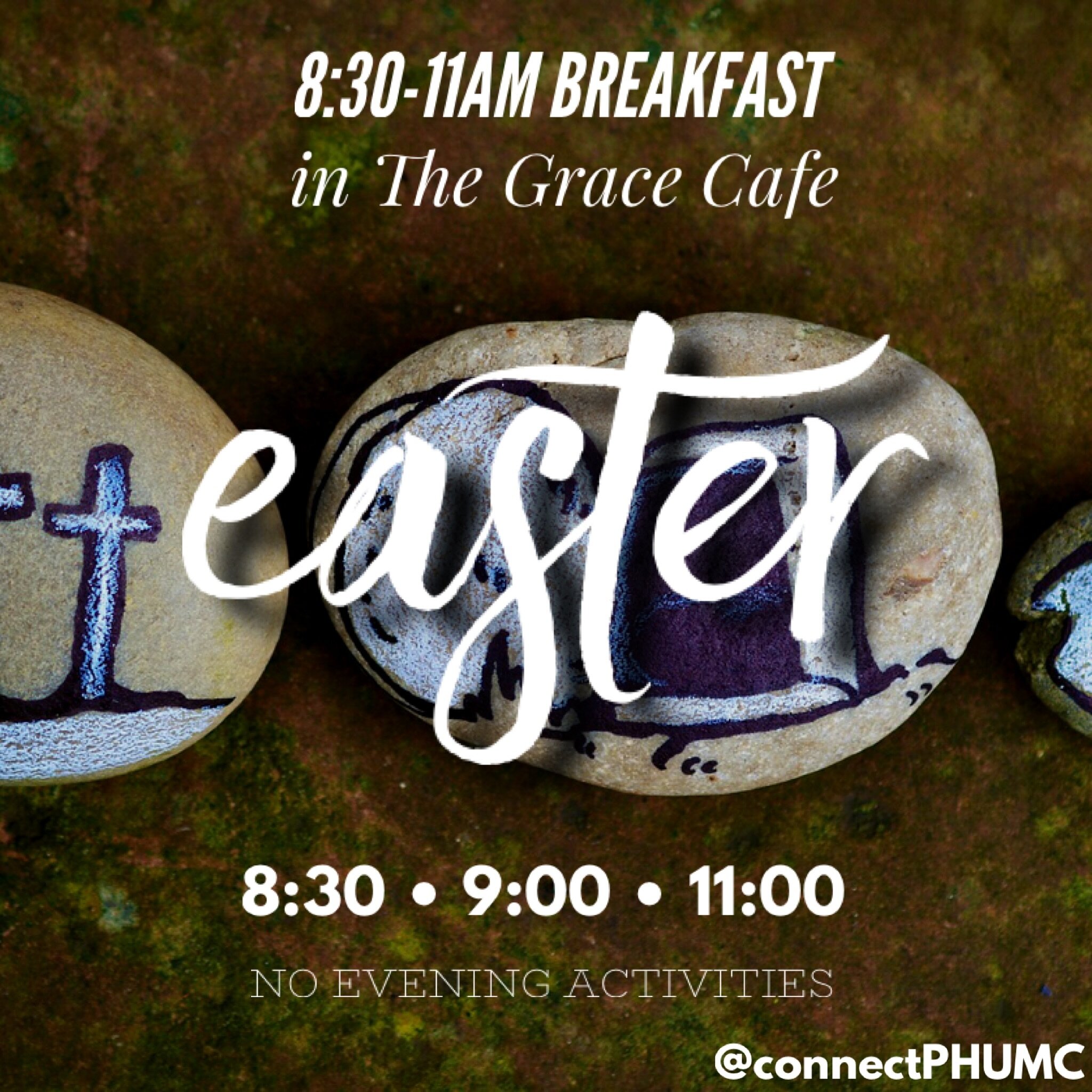 Join us Easter morning at 8:30, 9am or 11am for services. 10am Sunday school classes for all ages! Children&rsquo;s Church and nursery are offered during our 9am &amp; 11am worship.  All are welcome. 
https://pleasanthillumc.com/service-times

- - 10