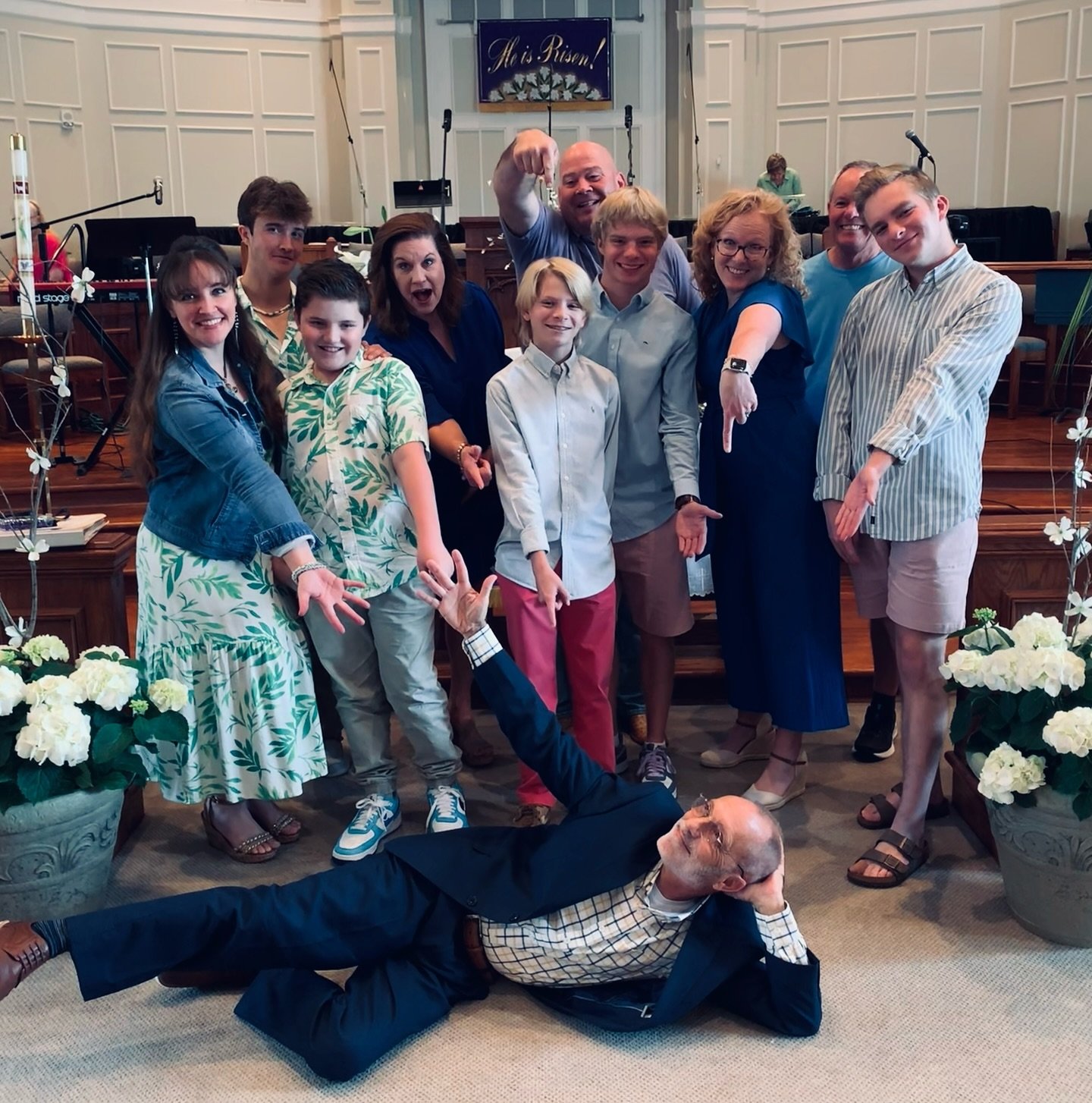 &ldquo;Make a joyful noise unto the Lord, all ye lands. Serve the Lord with gladness: come before his presence with singing.&rdquo; Psalm 100:1-2

-Easter 2024- PHUMC Praise Band Team