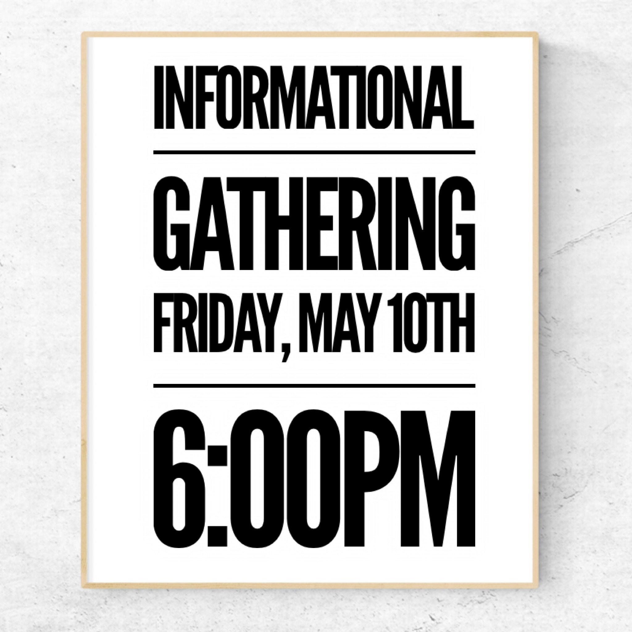 UPDATE ℹ️ new date 
Informational Gathering &bull; Friday, May 10th at 6pm in the sanctuary. 
Our District Superintendent, Rev. Dr. Rick Owen, will join us to share and answer questions you might have about General Conference. Hope to see you there.