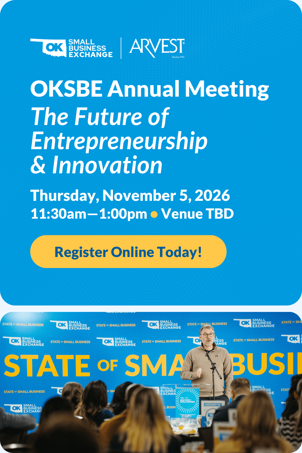 OKSBE Annual Meeting Oklahoma Small Business Exchange