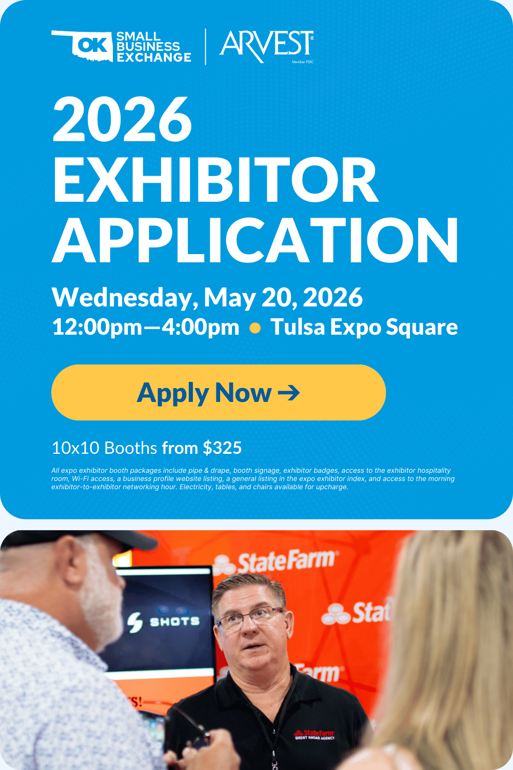 Oklahoma Business Expo Exhibitor Application OKSBE