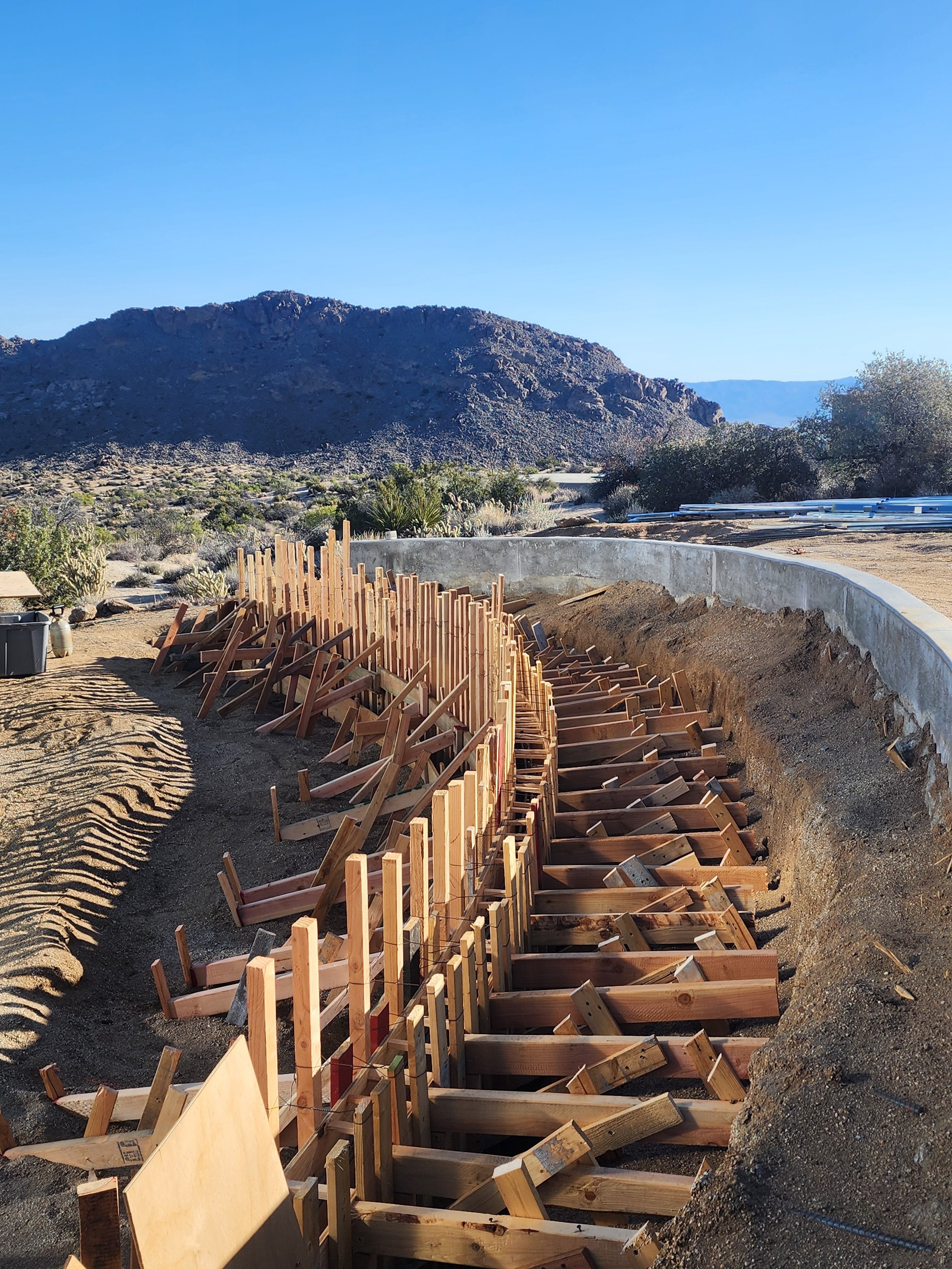 Private Residence, Concrete Work - Pinyon Crest, CA