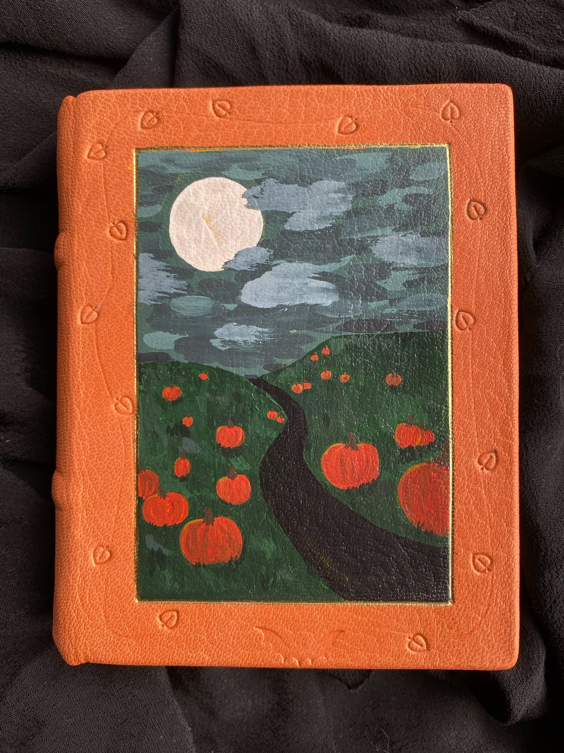 Pumpkin Patch Leather Journal