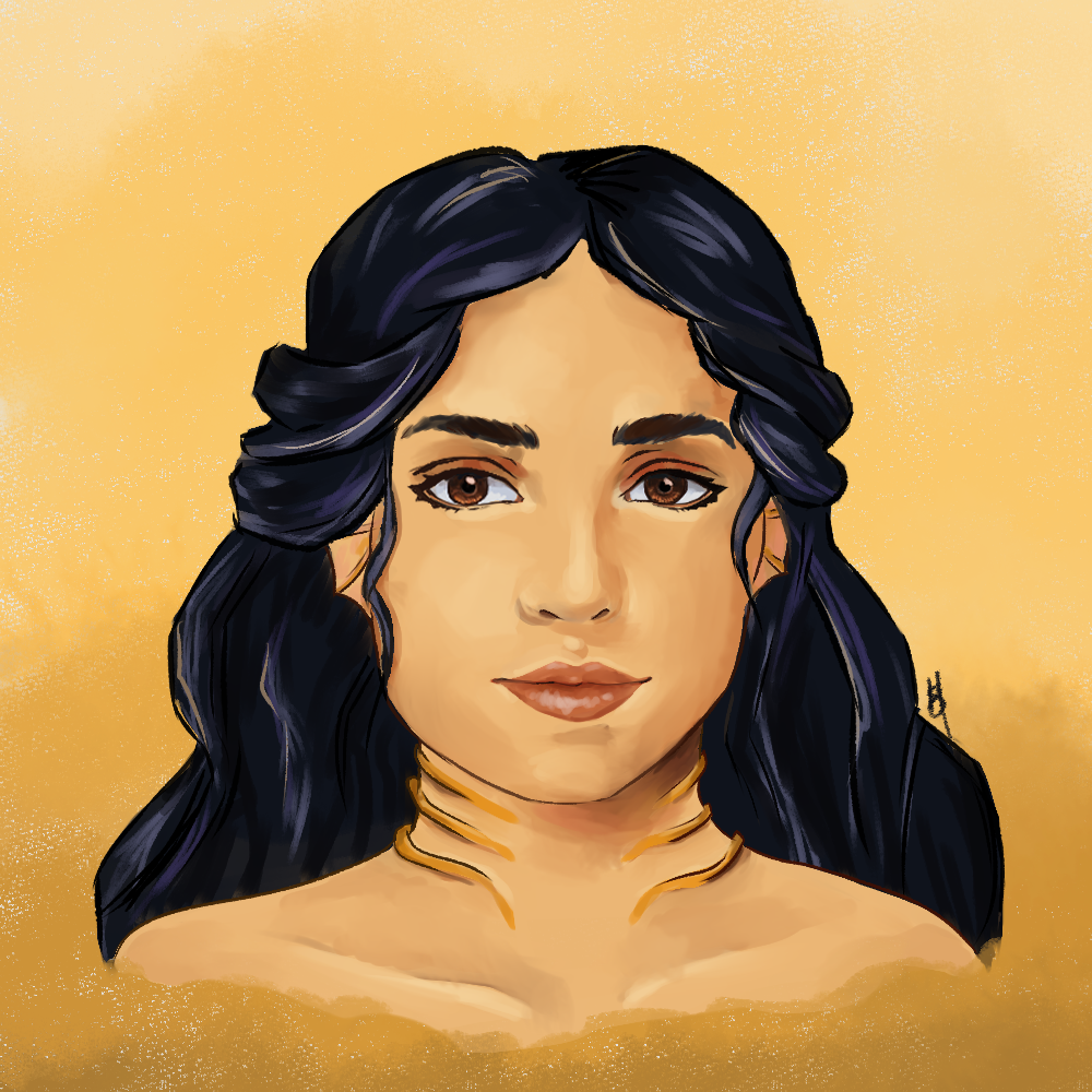 "Cyra" - Digital painting made in Clip Studio Paint.