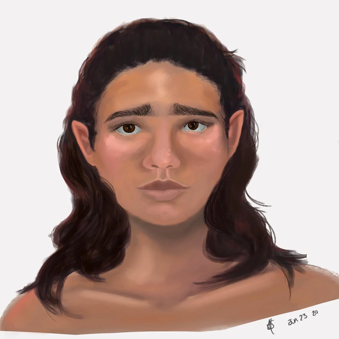 "Aria" - Procreate