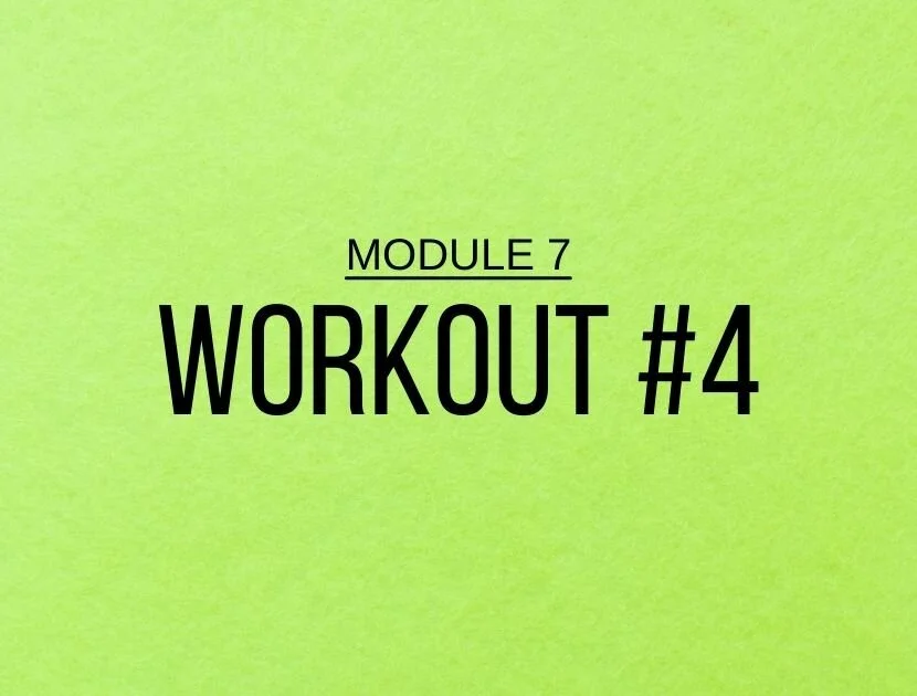 Workout #4